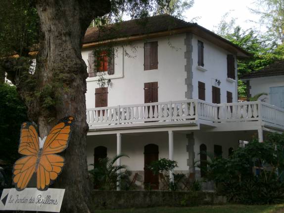 Nosso hotel em St. Pierre, no norte de Martinica